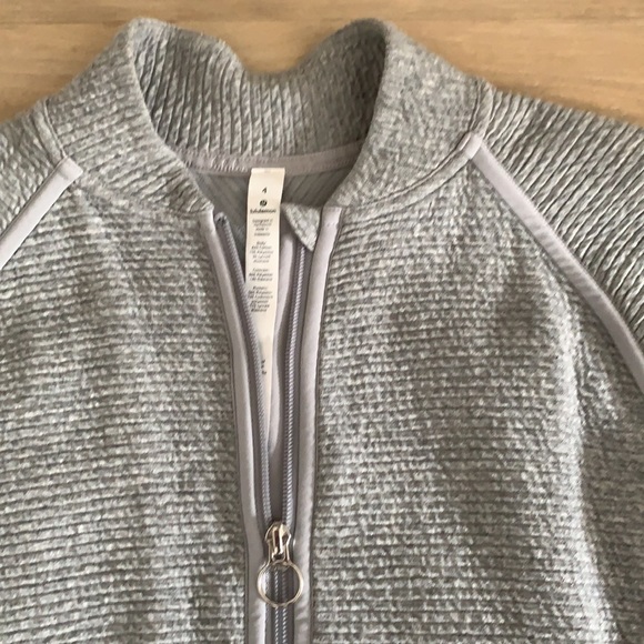 Lululemon bomber jacket/sweater - Picture 2 of 2